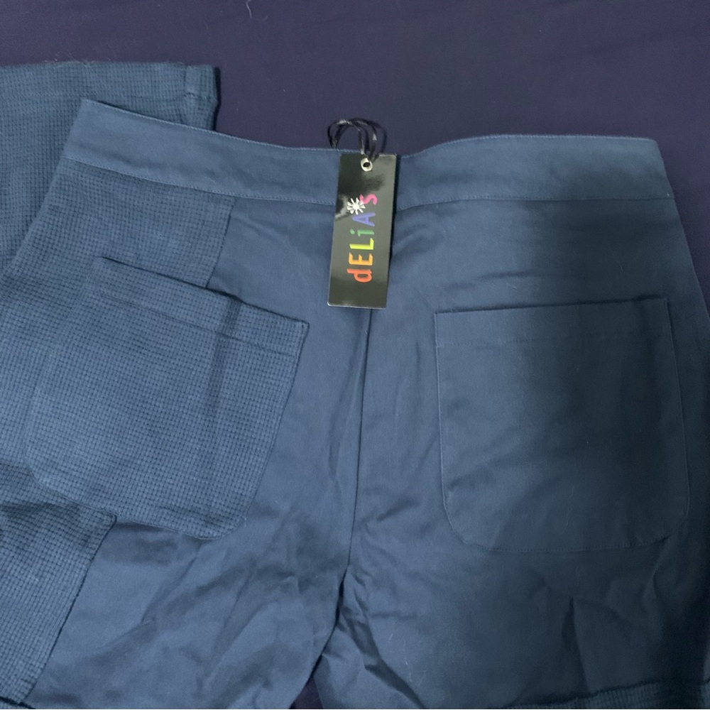 Delia’s blue cargo pants